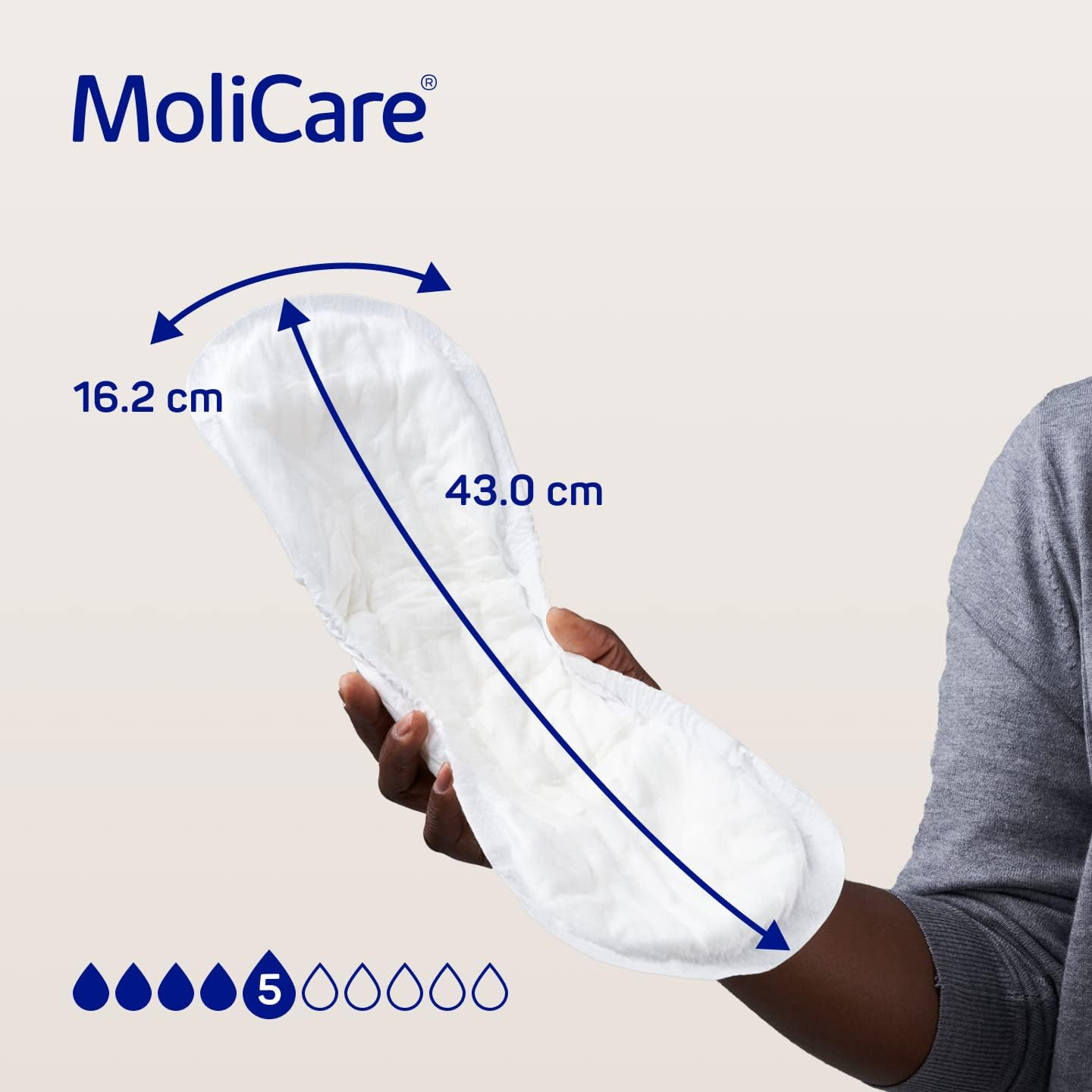 Molicare Premium 5 Drop Lady Pad 14-Piece Pack image number 1