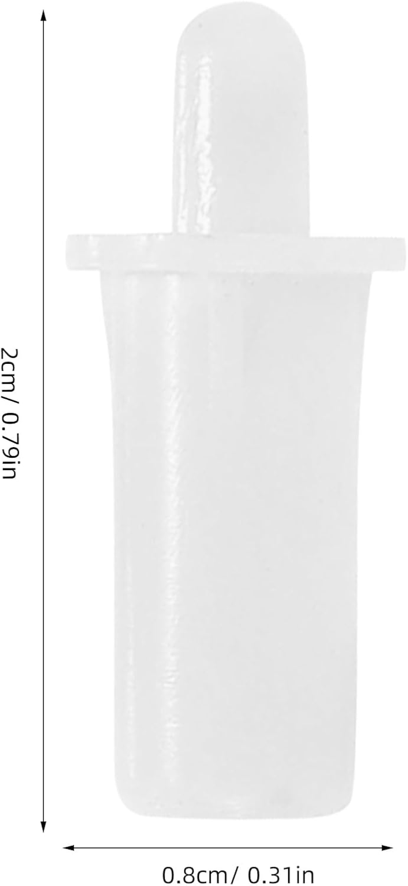 Shutter Repair Pins 40Pcs Plastic Louvers Staples Replacement Kit for Plantation Window Shutter Fixing Home Improvement Tool image number 6