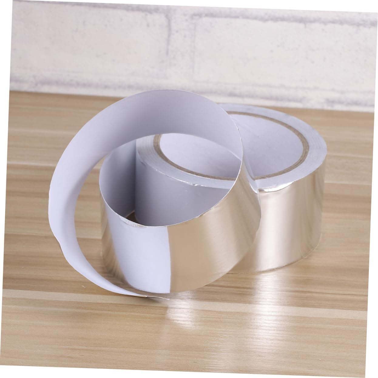 GLEAVI Sealing Tape Aluminum Foil Adhesive Tape Heat Insulated Wear Resistant image number 6