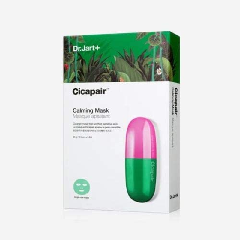 [Dr.Jart+] Cicapair Calming Mask (5Pcs) Sensitive Skin Soothing Facial Mask