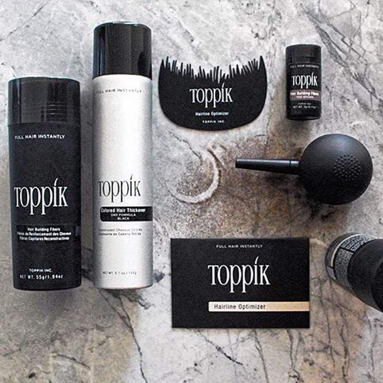 Toppik Fibre Hold Spray - Maintains Hair - Natural & Fuller Look - Pleasant Scent - Easy to Apply - for Men & Women - Long Lasting - Hair Care - Hair Loss Products - 118Ml image number 2