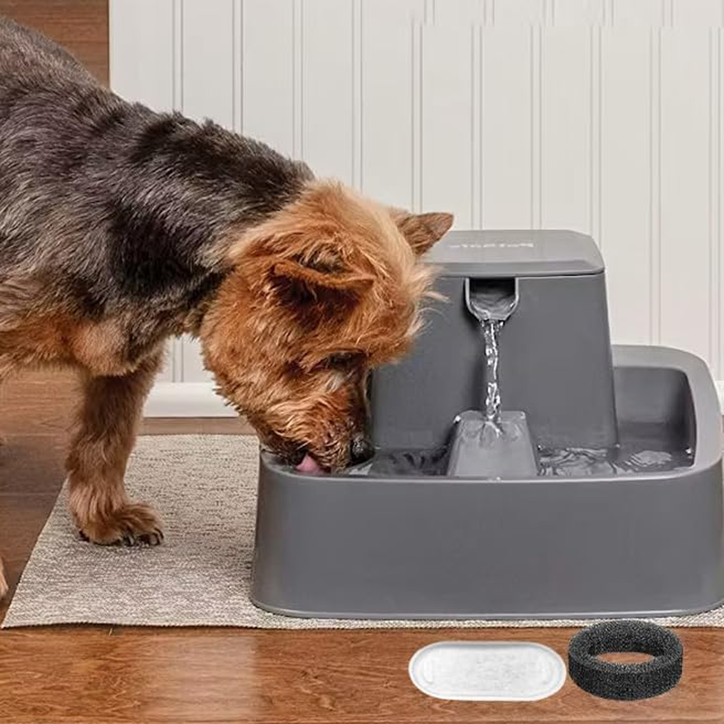 Pack of 16 Cat Fountain Filter Stainless Steel Foam Filter Drinking Fountain Cat Replacement Filter for Stainless Steel Drinking Fountain Cats and Dogs image number 5