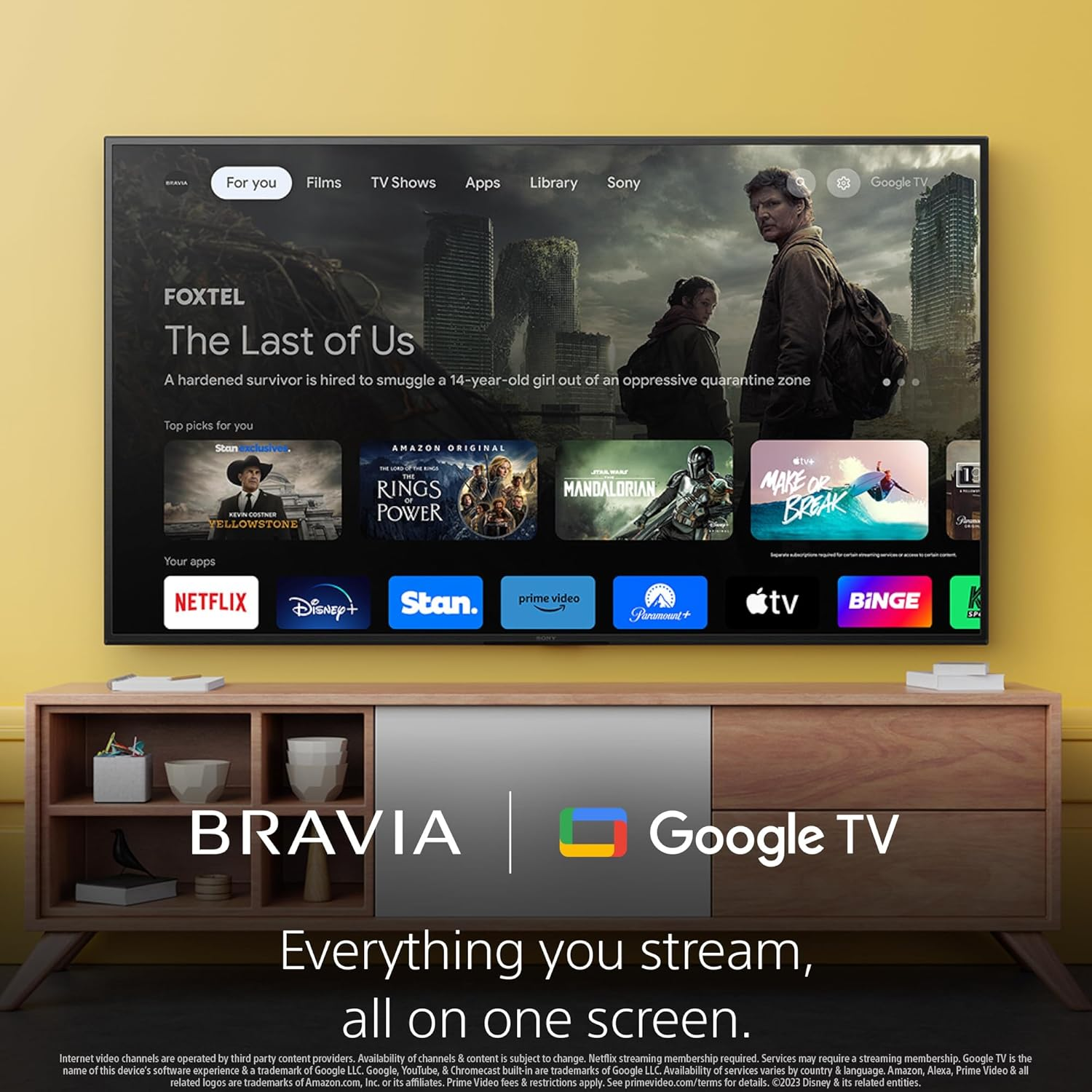 Sony 43" X77L BRAVIA LED 4K HDR Google TV image number 2