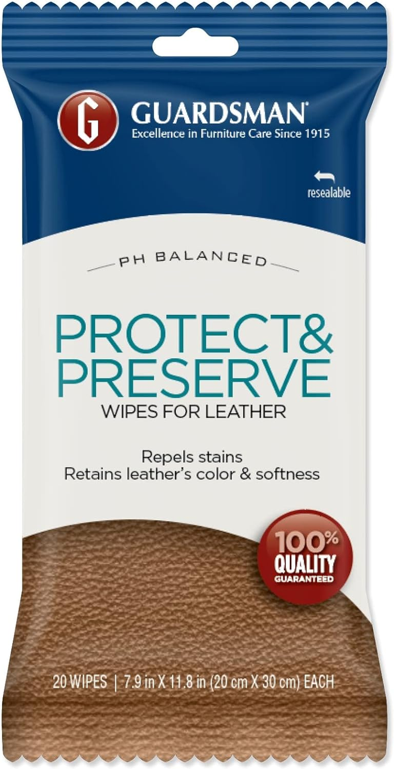 Guardsman Leather Protect & Preserve Wipes image number 1