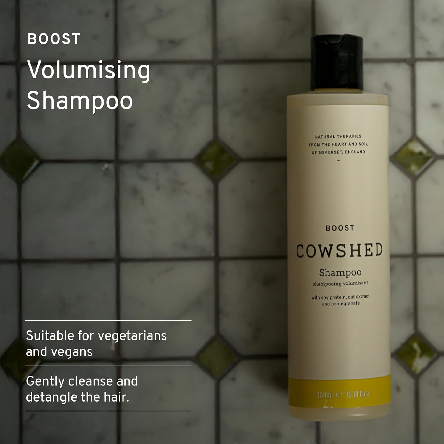 Cowshed Cowshed Boost Shampoo for Unisex 10.14 Oz Shampoo, 300 Ml image number 5