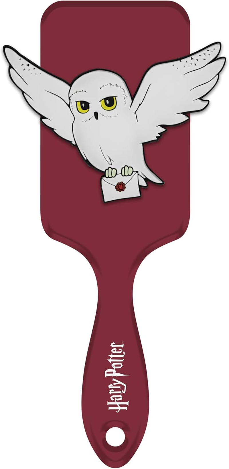 Harry Potter - Pneumatic Hairbrush - Paddle Brush, All Hair Types - Official Hogwarts School Accessory - Edwige image number 3