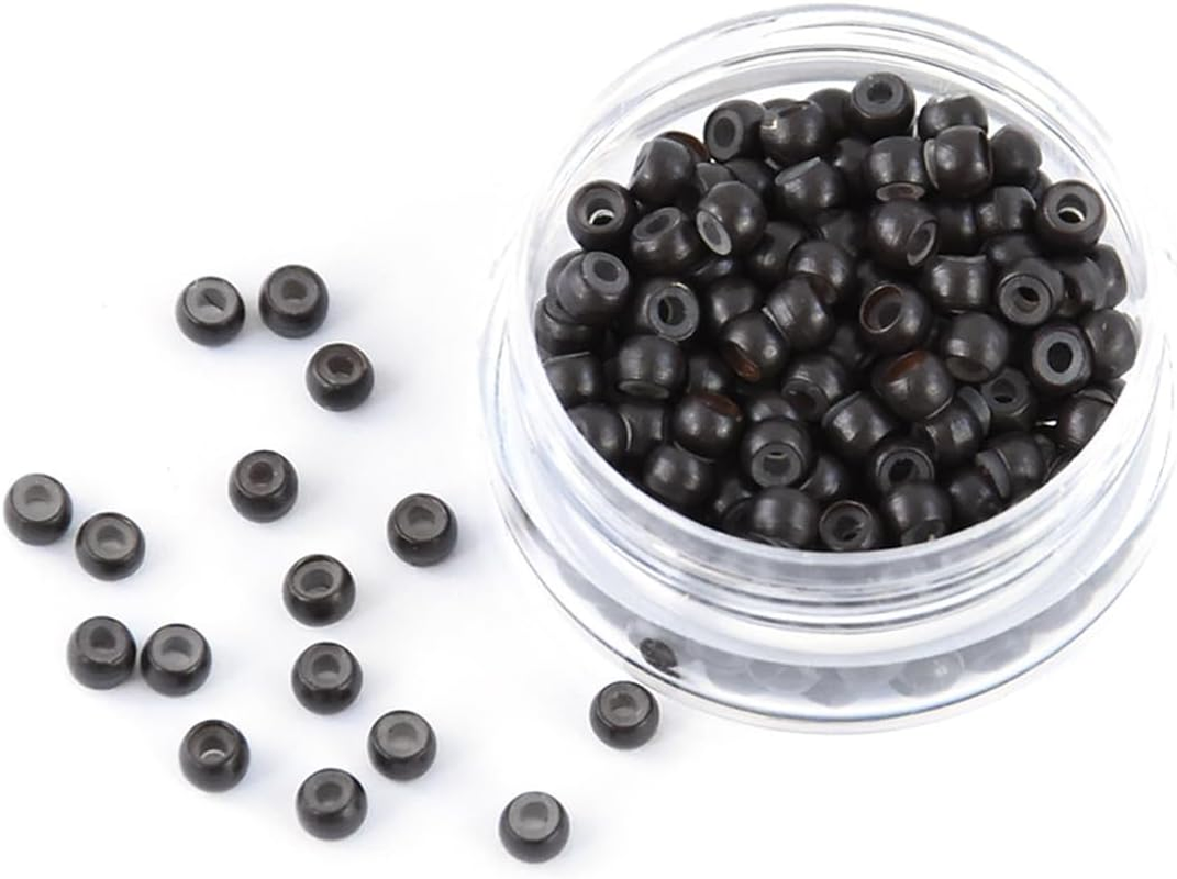 Nanoringe Mit Silikon 3,0 Mm Nano Ringe Microringe Mit Silikon F&uuml;r Extensions