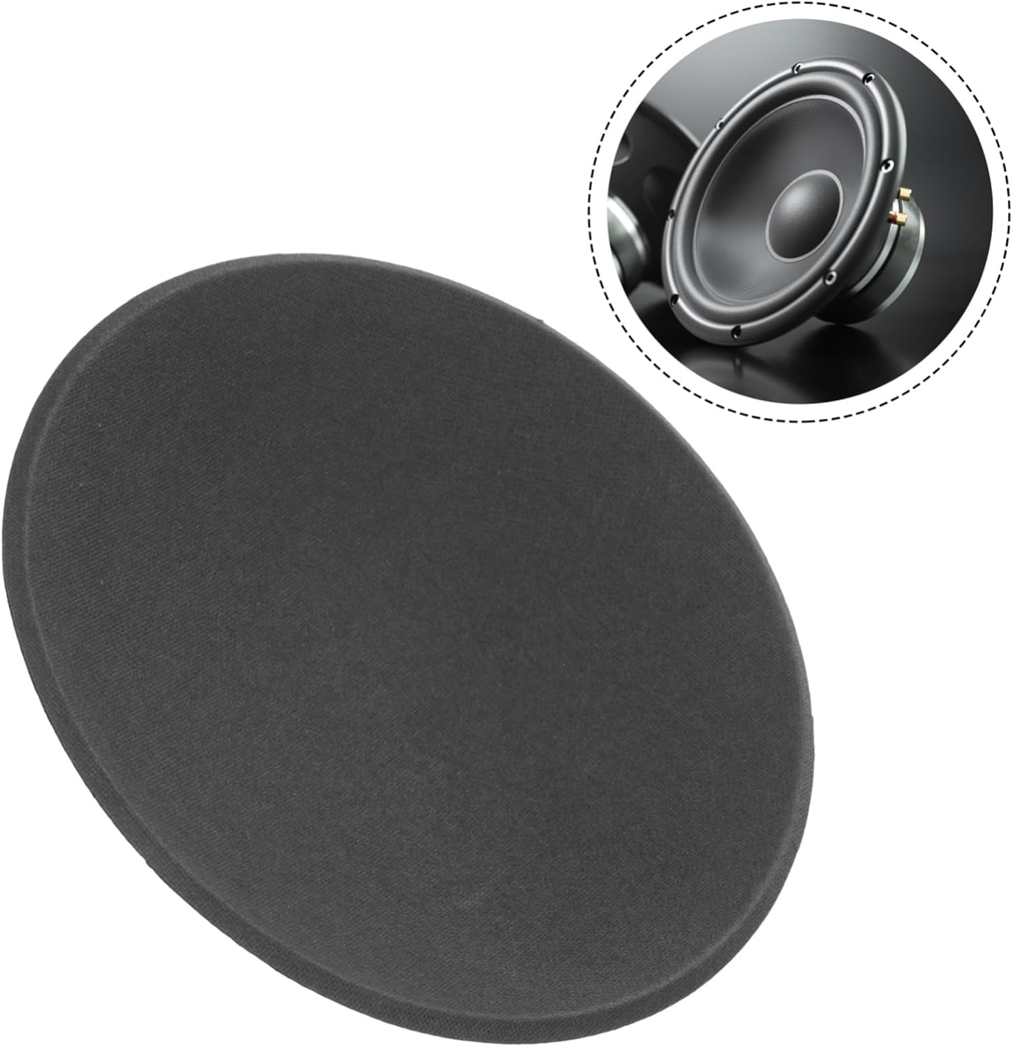 Abaodam Speaker Dust Cover Paper Cap for Subwoofer Coil Cover Dome Speaker Cap Subwoofer Accessory image number 5