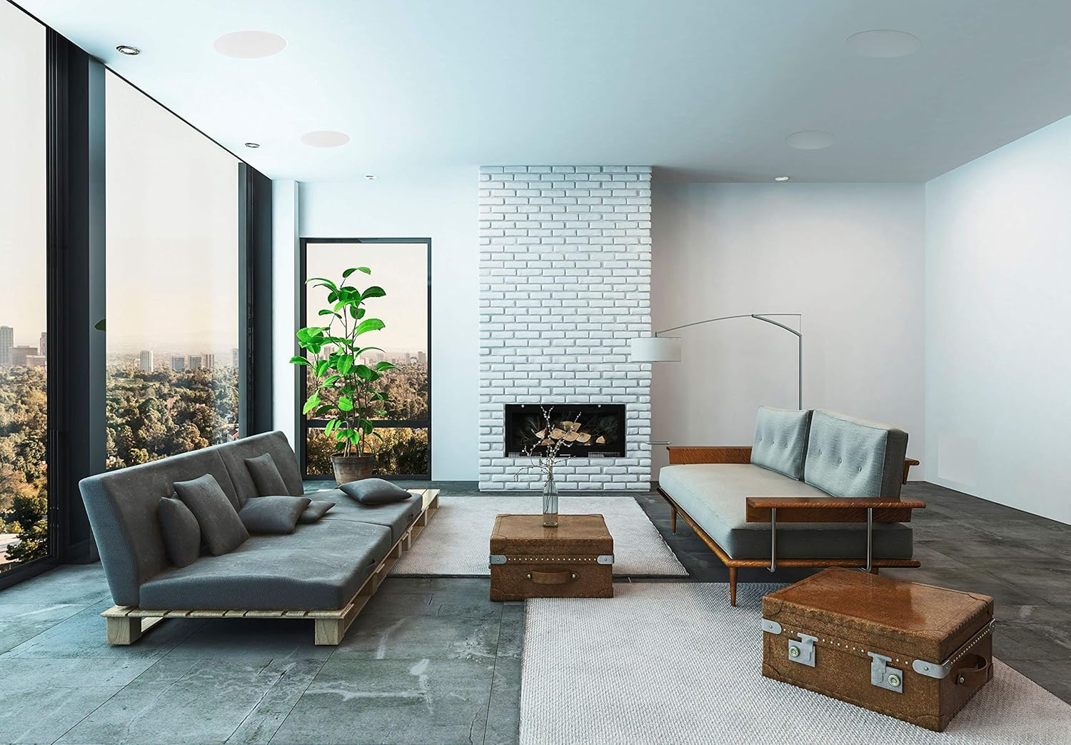 Klipsch CS-18C 8"/160W In-Ceiling Speaker Woofer Audio/Music/Entertainment White image number 3