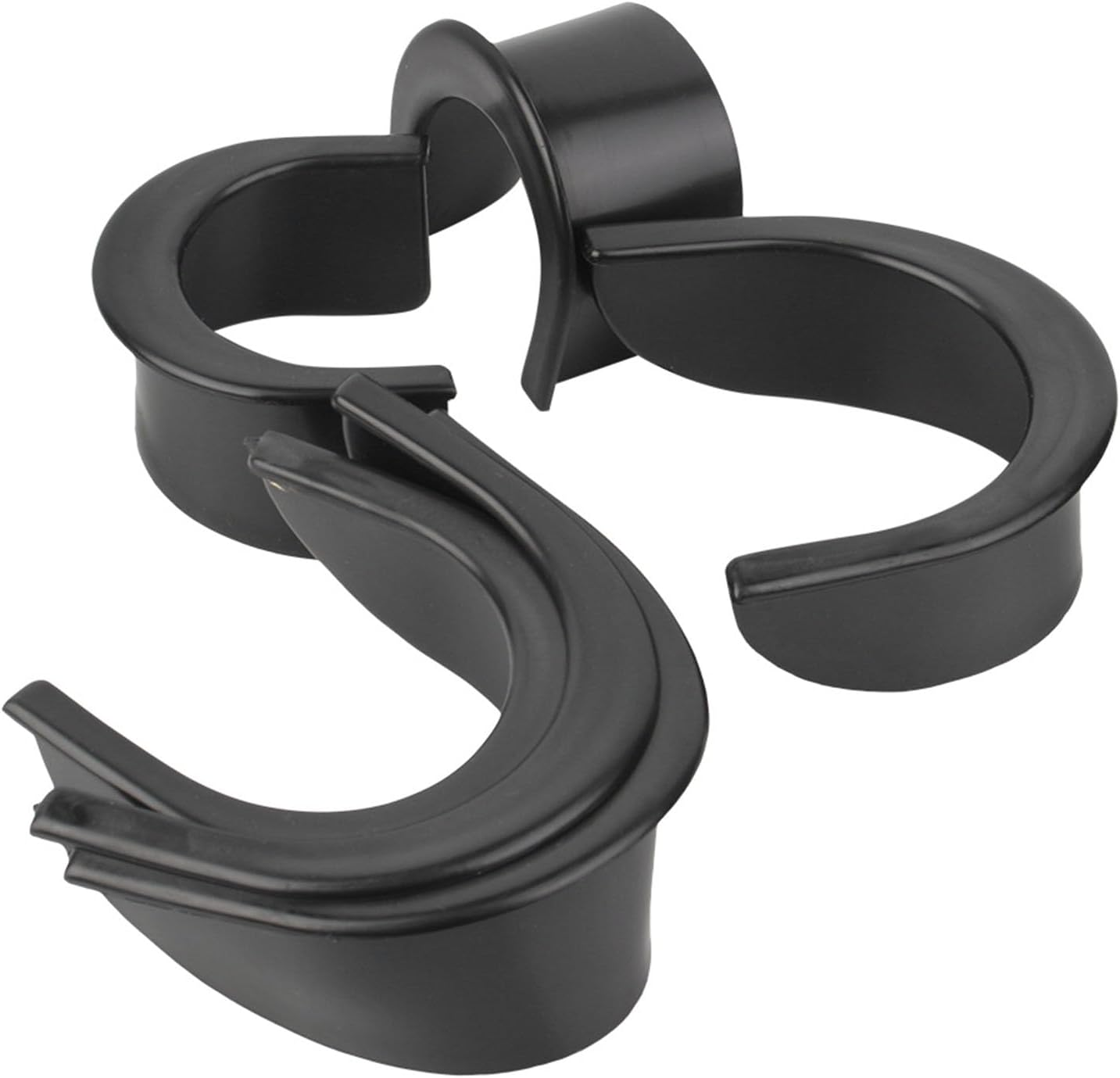 Pool Table Hole Pocket Liners, 6-Piece Set, Durable Wear-Resistant Accessory for Coin-Operated English Table, Black Colloid Material, Suitable for Billiard Players image number 1