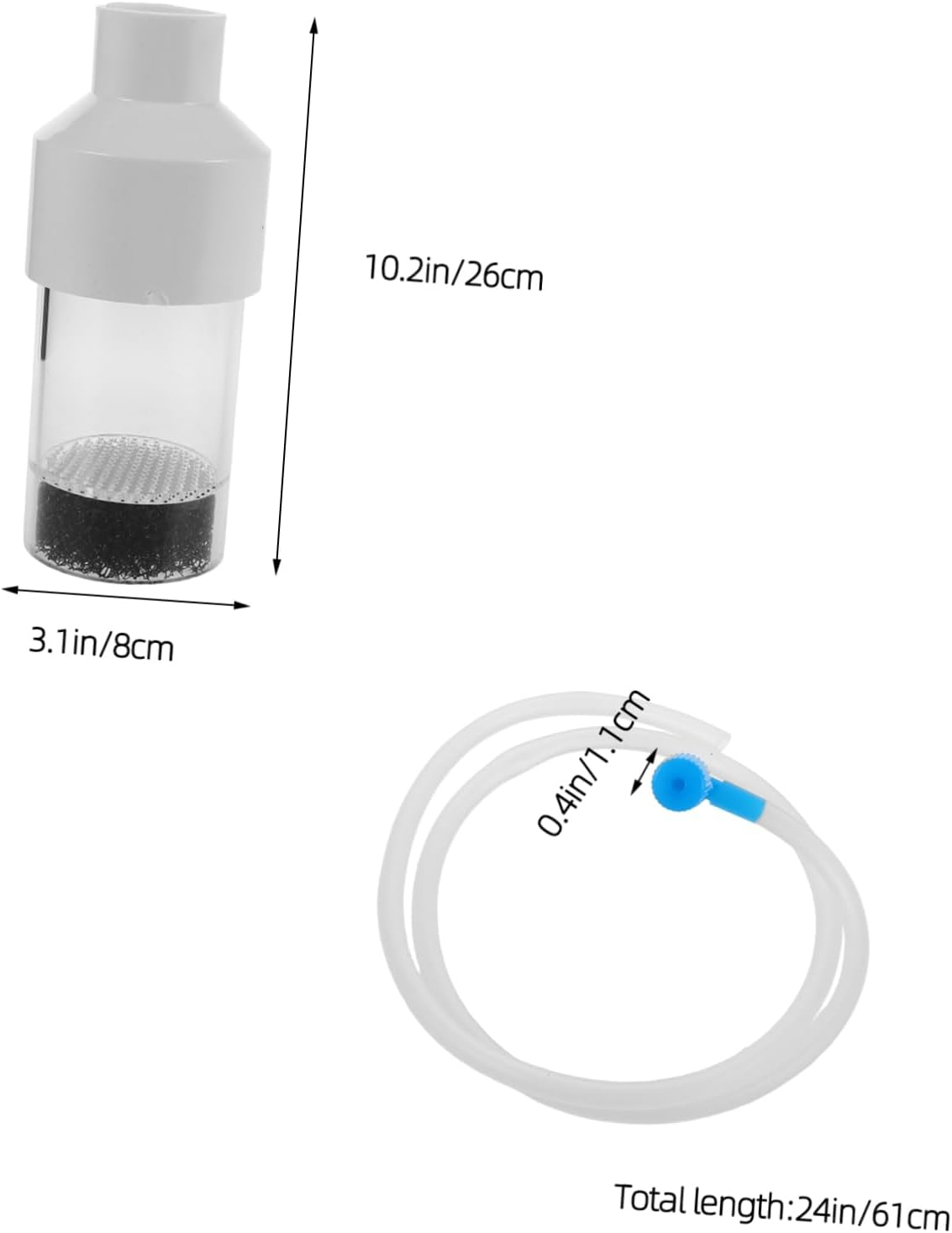 INOOMP Fish Egg Incubator Aquarium Cichlids Breeding Tank Enhances Hatching Success for Aquatic Pets image number 6