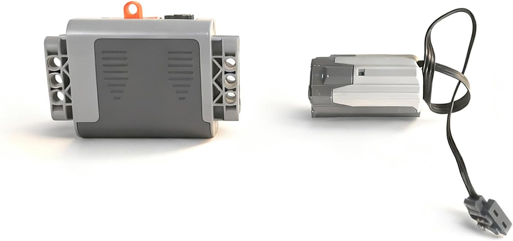 Pasyru Technik Motor Power Functions Set, 2-Piece Technology Power Functions Kit, Remote Control M-Motor Battery Box, Compatible with Large Brands image number 1