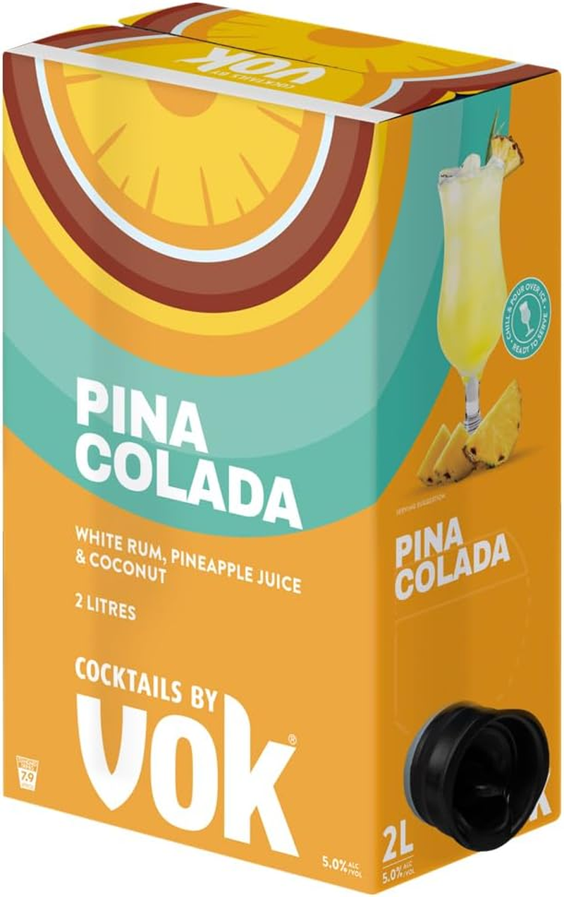 Vok Pina Colada 2Litre 5% Alc
