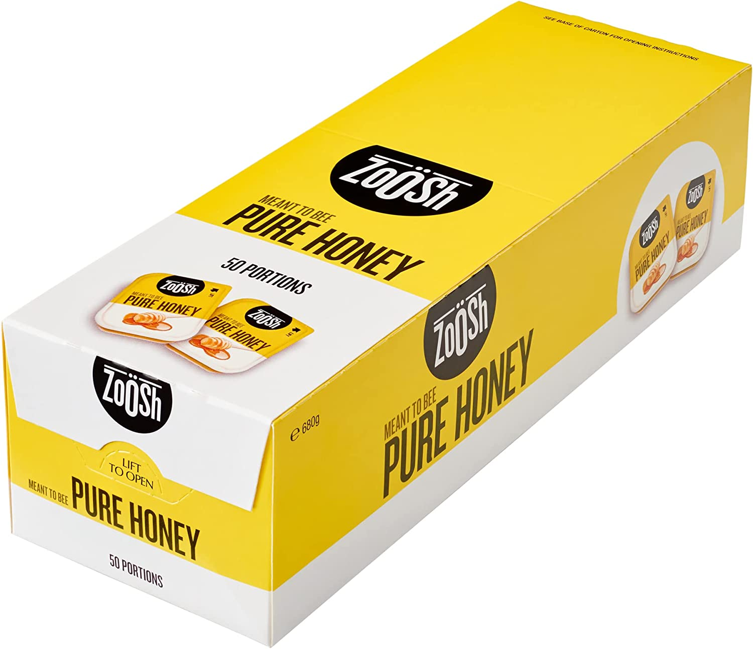 Zoosh Honey, 13.6G X 50 Portions, 680G image number 2