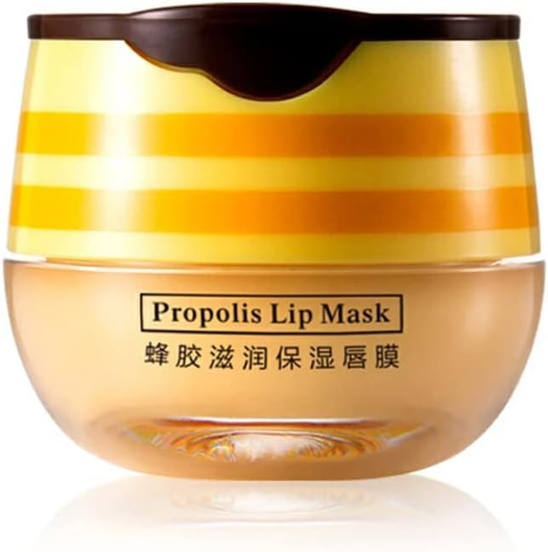 WUISOLQP Honey Lip Balm Moisturizing Lip Nourishing Lip Care Moisturizer Lightweight Portable Plumping Lip Gloss Makeup image number 4