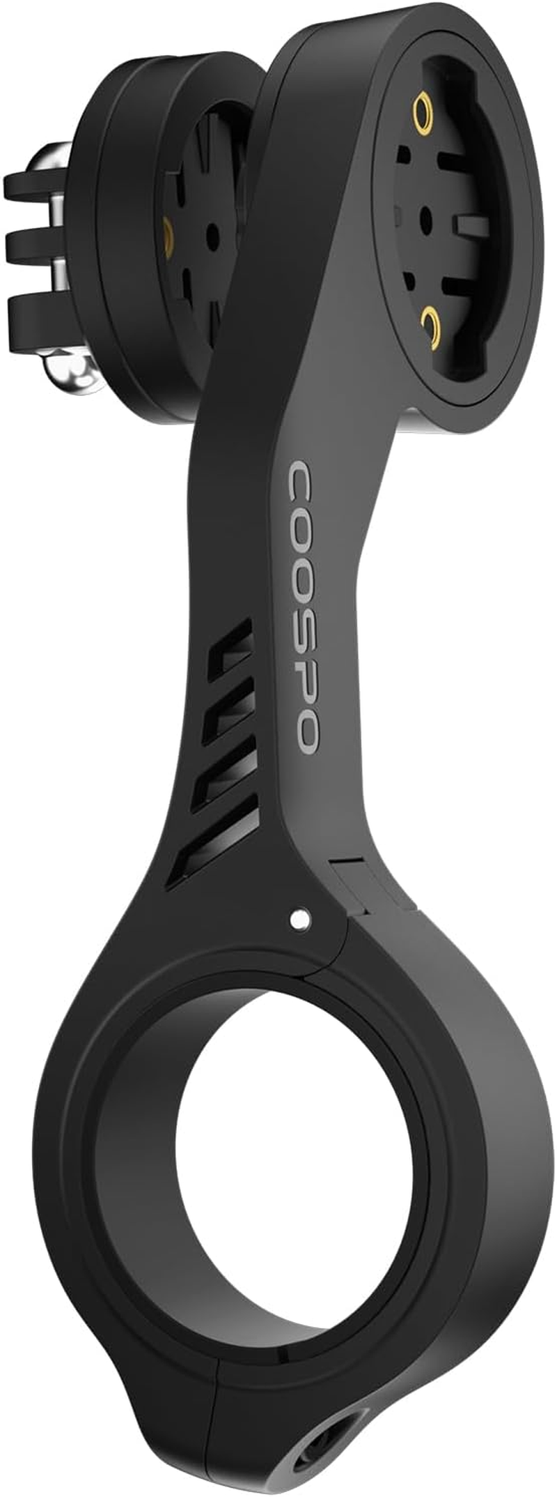 COOSPO Bike Computer Out Front Mount MT5S, Compatible with Garmin and Gopro, Bike Computer Mount Adapter for Handlebar 25.4Mm/31.8Mm image number 4