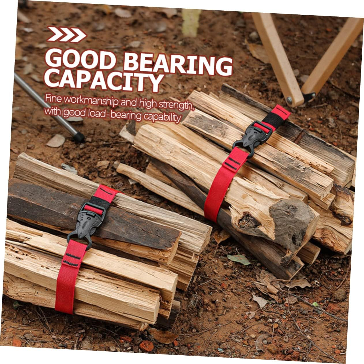 Yardenfun 3PCS Adjustable Nylon Luggage Straps Buckles Multi-Functional Cargo Fixing Ties for Travel and Outdoor Use image number 1