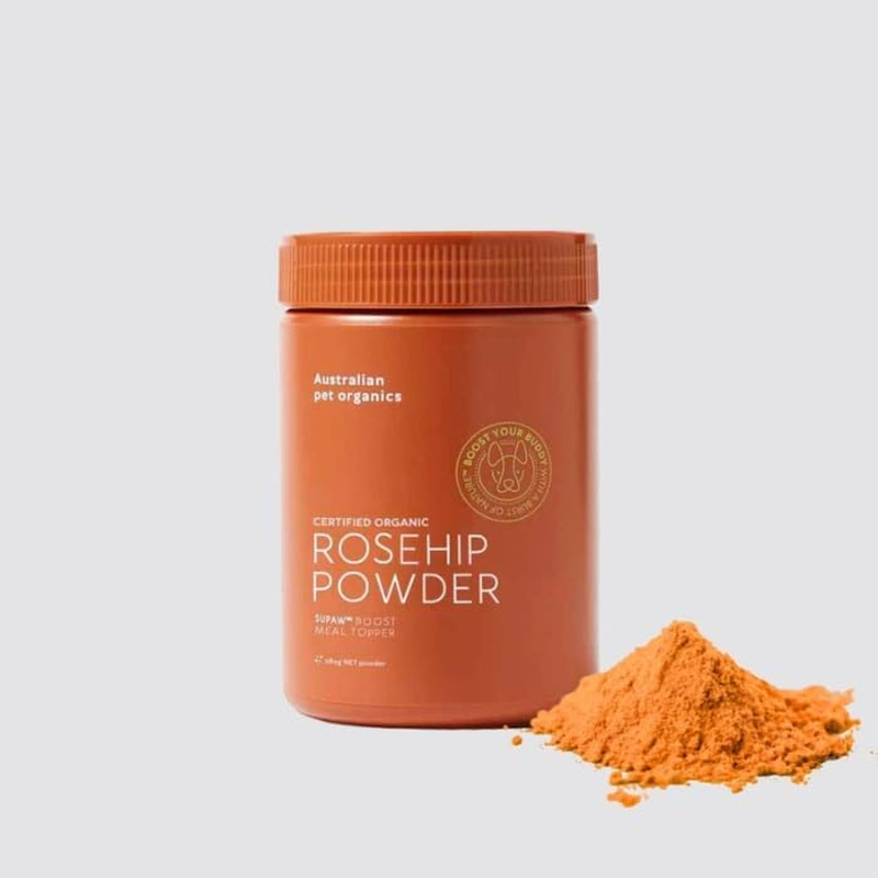 SUPAW&trade; by Australian Pet Organics Certified Organic Rosehip Powdered Dog Supplement 280G image number 2