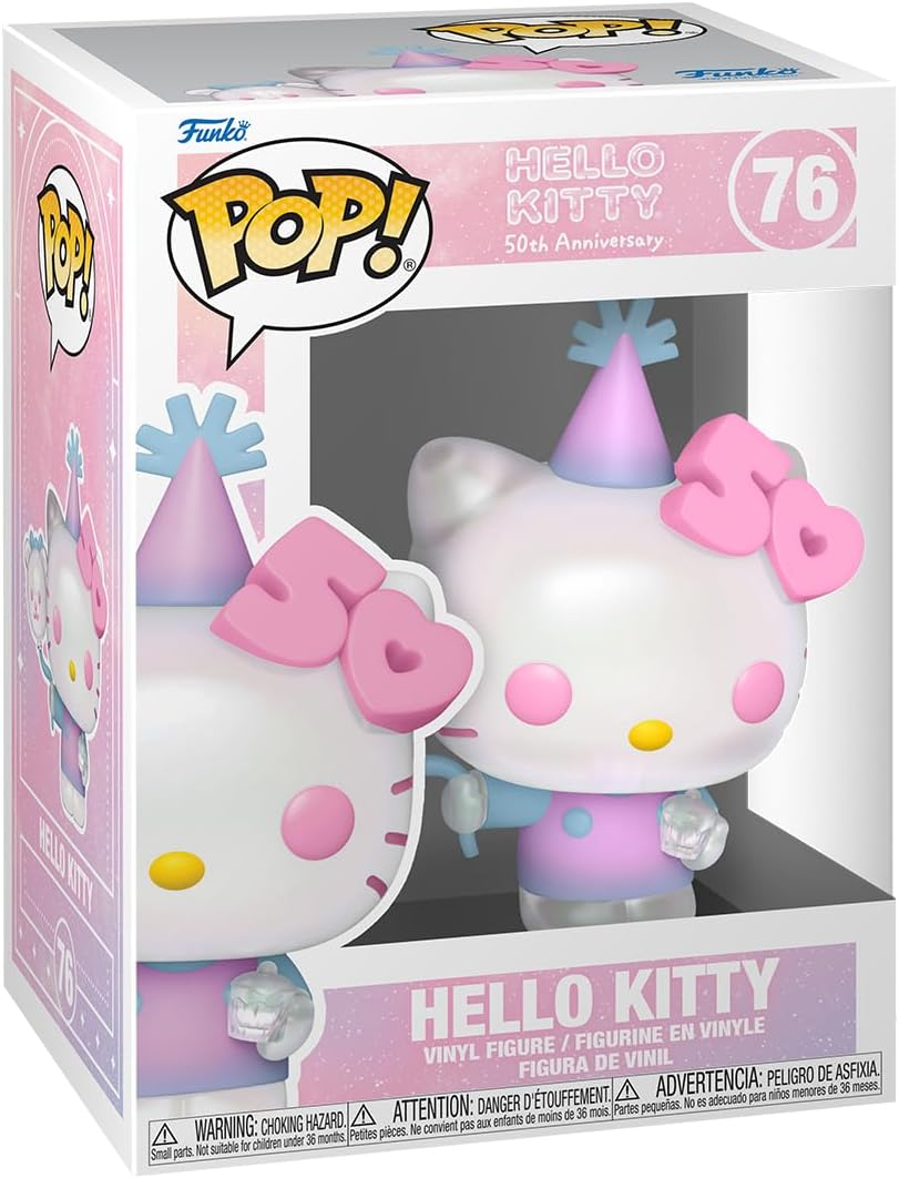 FUNKO POP! Sanrio Animation: Hello Kitty with Balloons, 50Th Anniversary image number 6