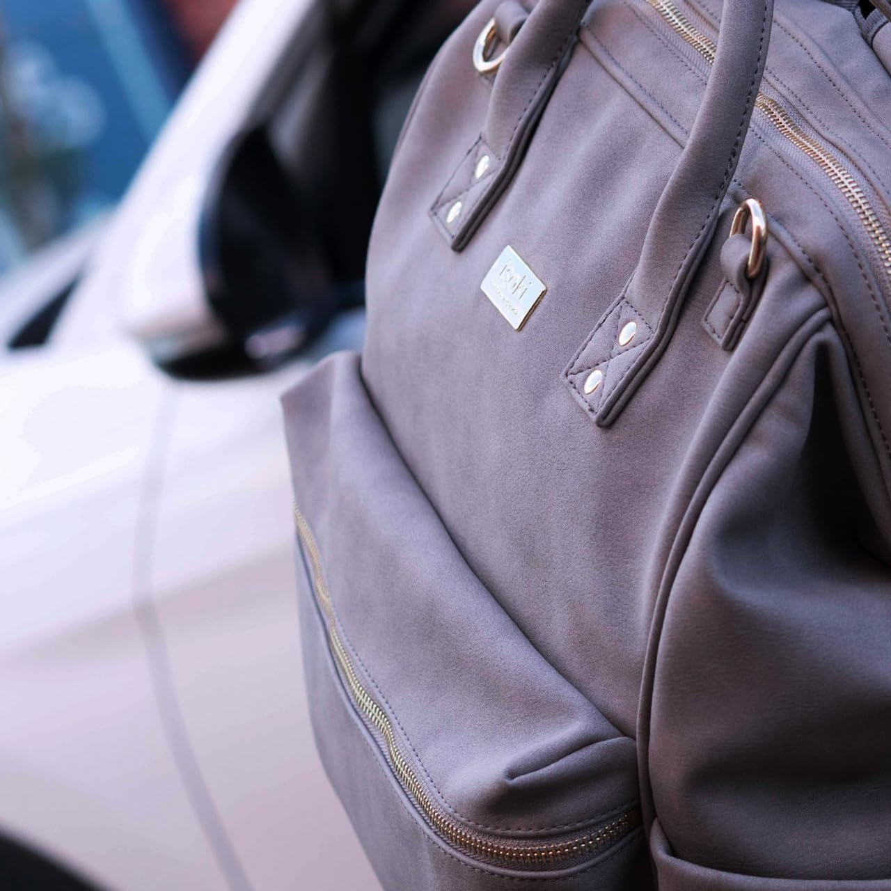 ISOKI Isoki Stone Byron Backpack, Stone, 1200 Grams image number 3