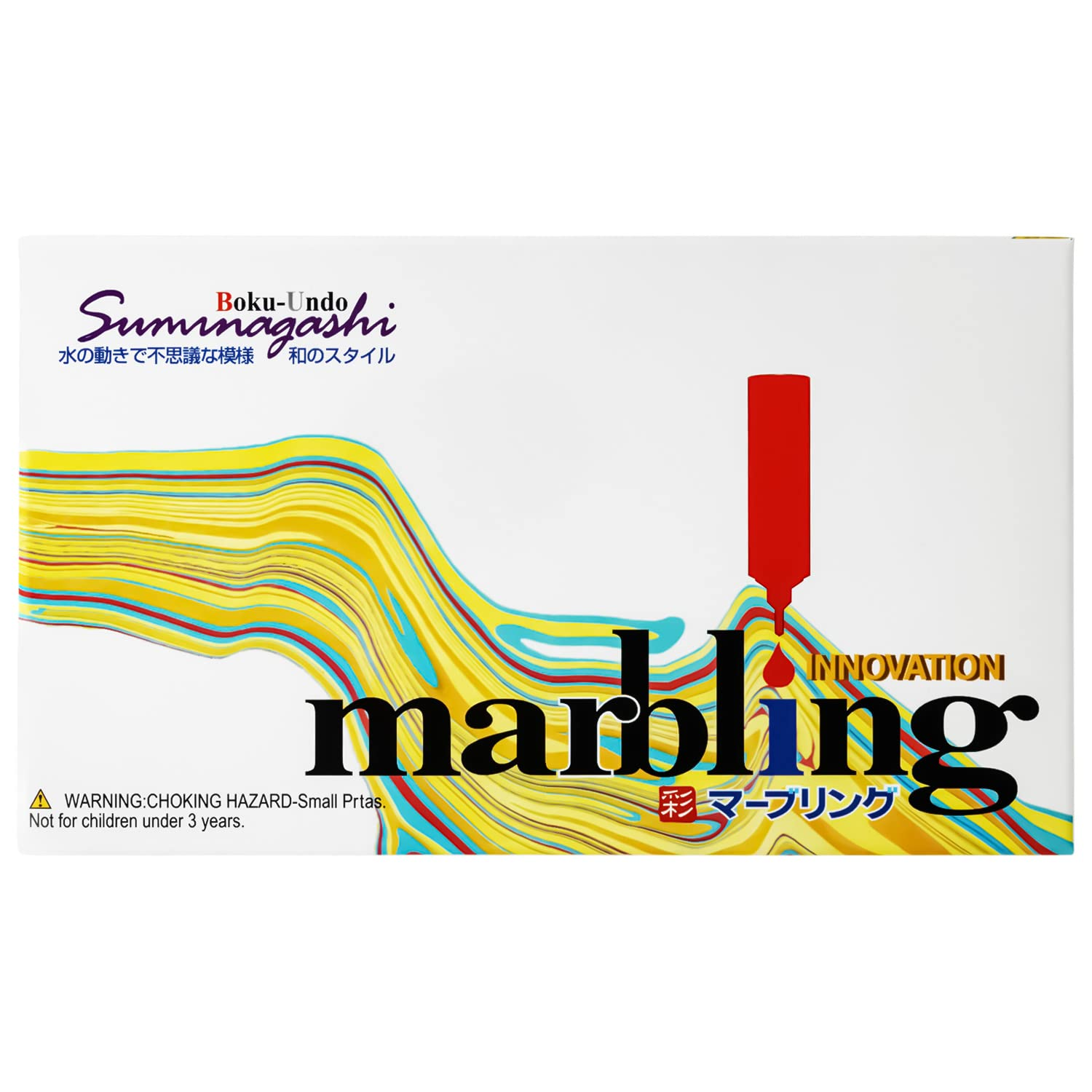 Educational Colours Marbling Ink Set Bokundo, Multicolour (800-MB) image number 5