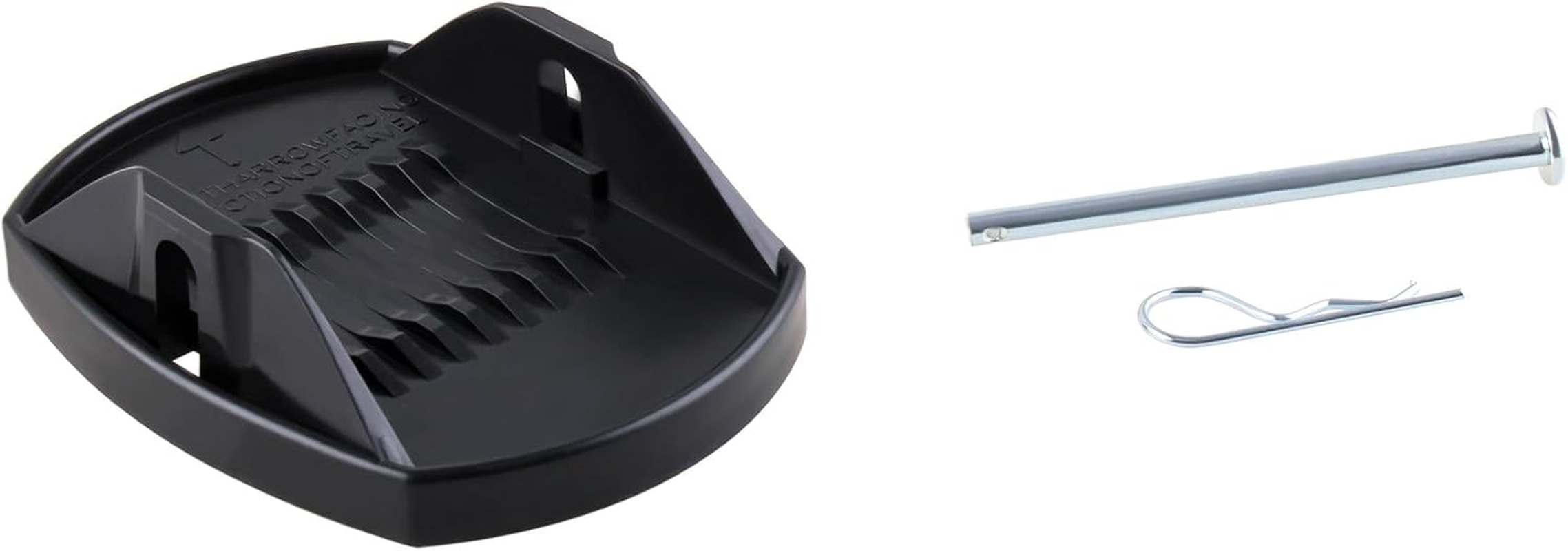 CNCYEAH Caravan Jack Pad 4Pcs Heavy Duty Sturdy Stabilizer Jack Pads Fit for Caravan Legs and Corner Steadies Jack Stand Pads for RV (Black) image number 1