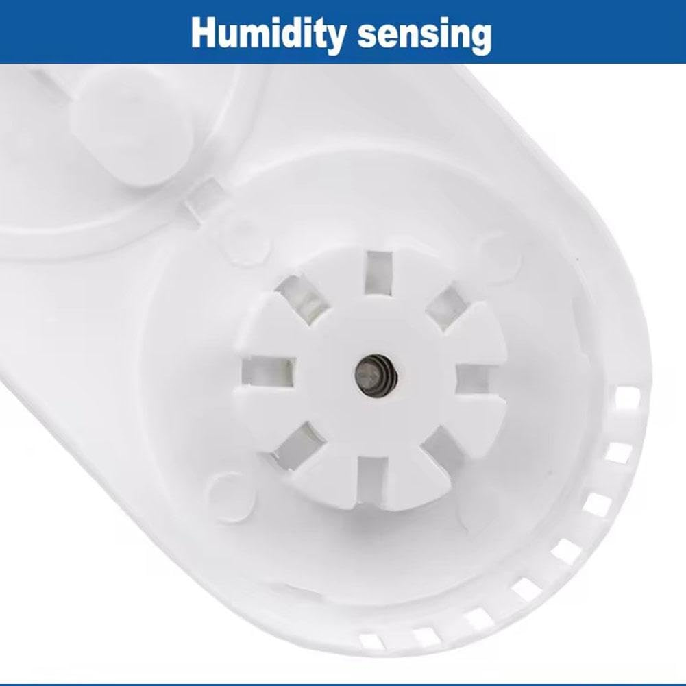 Thermometer Hygrometer Wall Hung Room Electronic Temperature Humidity Meter Sensor Gauge with Celsius/Fahrenheit (℃/℉), for Indoor Outdoor Home Garden Office Decoration image number 6