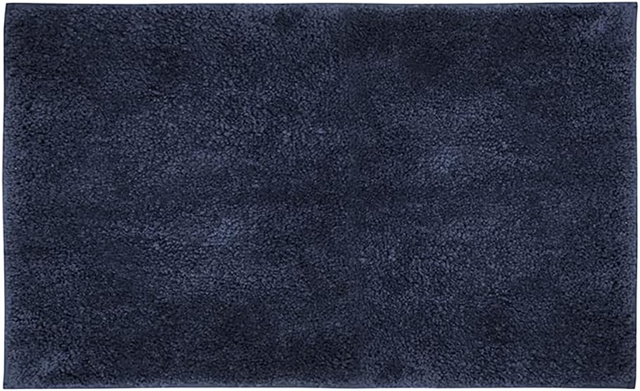 Bambury Microplush Bath Mat, Giant, Navy