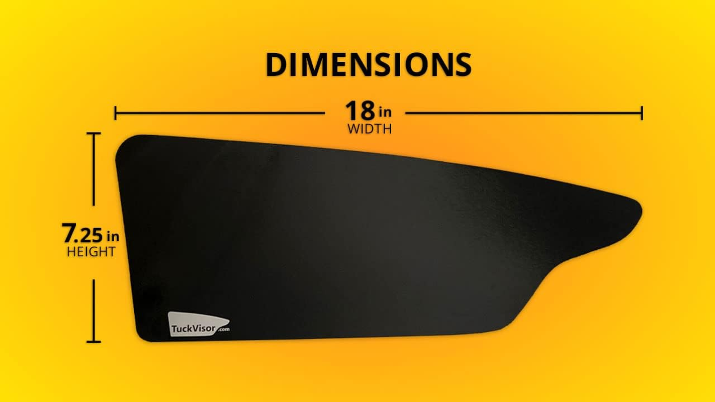 Tuckvisor Blackout Sun Visor Sunshade Extender for Car Window Windshield Sun Shade Anti-Glare Car Sun Visor Protects from Sun Glare, Snow Blindness, UV Rays, Universal for Cars, Suvs 1 Pack image number 6