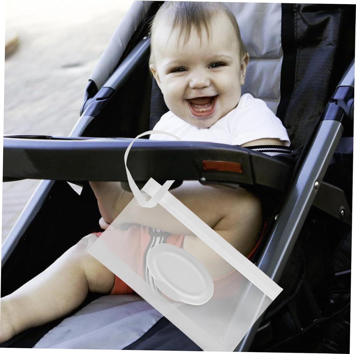 Generic Multi-Use Travel Wipes Dispenser Reusable Wipe Pouch Case Quick-Access for Baby Home