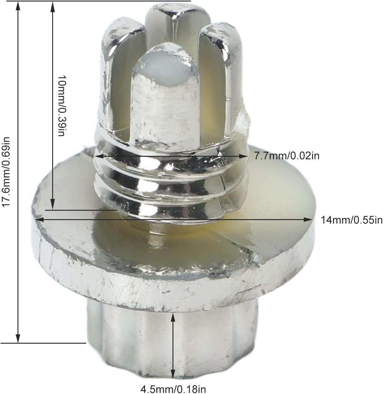 Wheel Rivets Wheel L, Automotive Wheel Nuts, Pack of 25 Wheel Rivets Lip Rivets Nutor as Series Rads Lip S Tyres image number 1