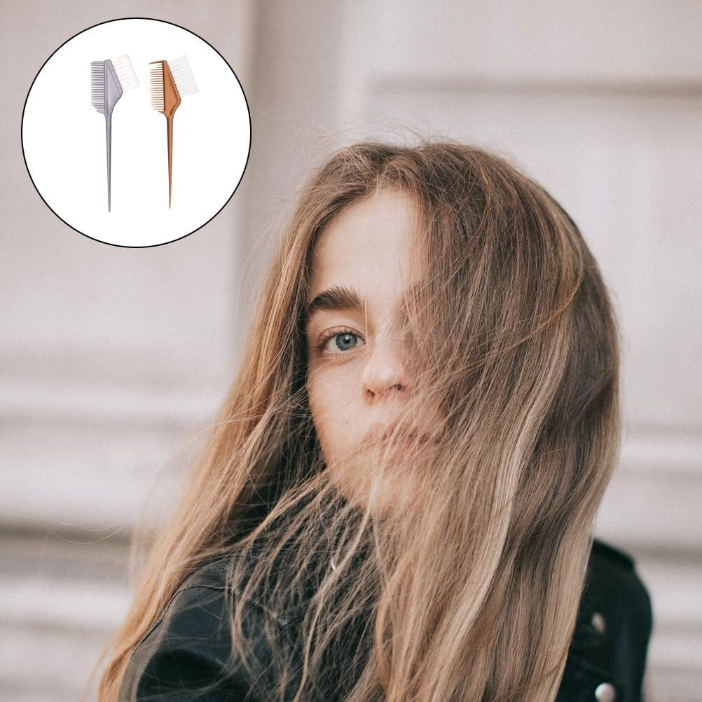 Baluue Comb Brush Hair Dye Hair Coloring Brush Set Tint Brush for Hair Dye Dye Brush for Salon Use image number 3