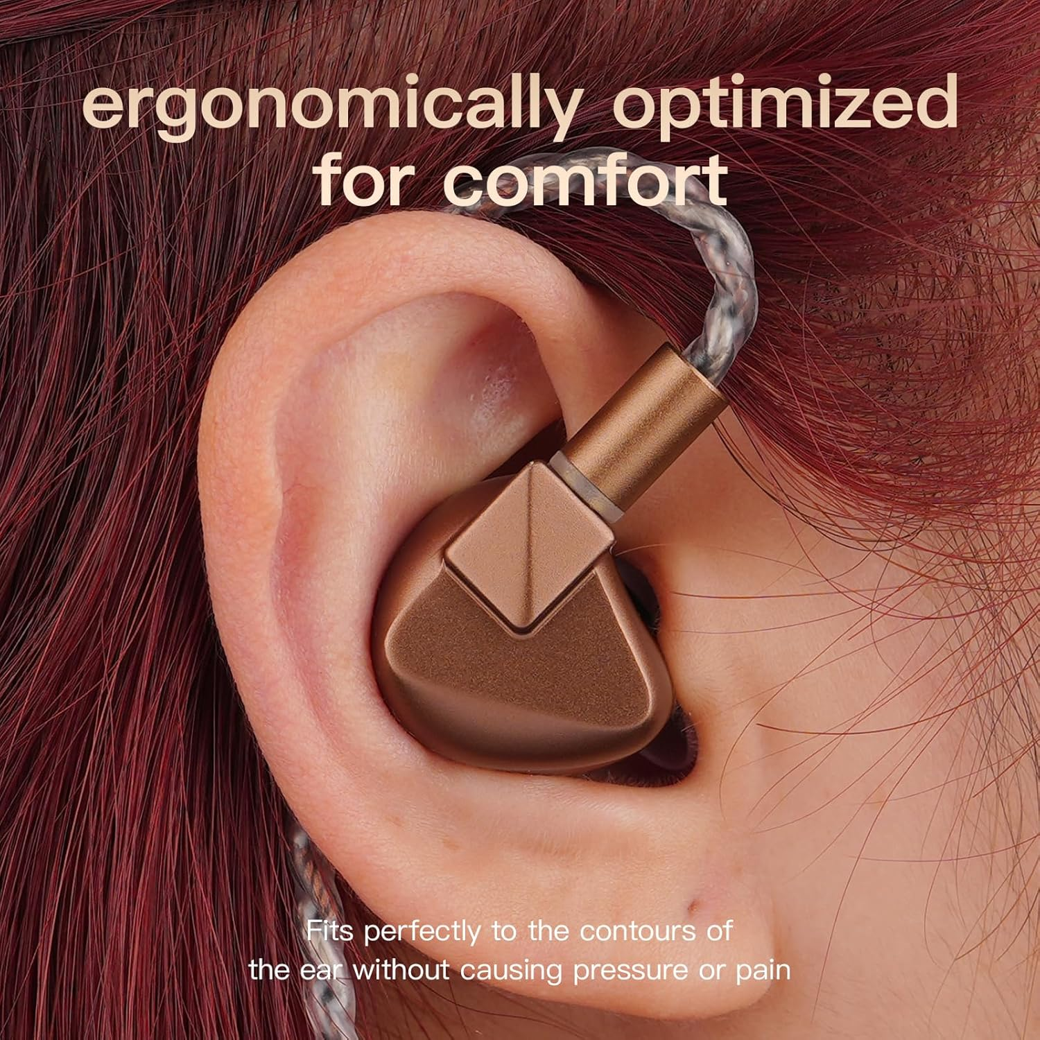 Letshuoer S12 Ultra 14.8Mm Planar Driver in Ear Monitor Iem,Hifi Wired Earphones with Detachable 2Pin 392-Core Silver-Plated Cable for Musicians Audiophiles (Gunmetal Grey, 3.5Mm/4.4Mm Connector) - Mocha image number 5