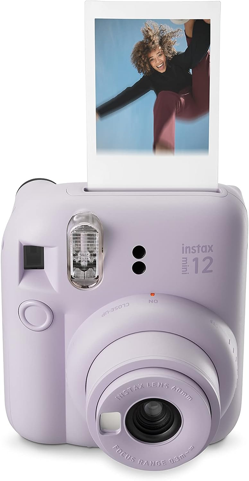 Instax Fujifilm Mini 12 Instant Camera, Lilac Purple image number 2