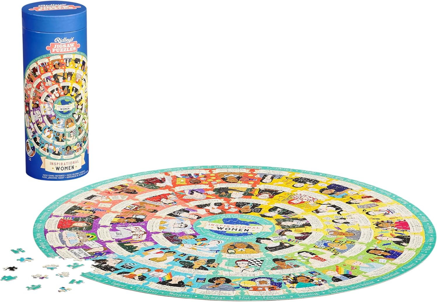 Inspirational Women 1000 Piece Jigsaw Puzzle image number 4