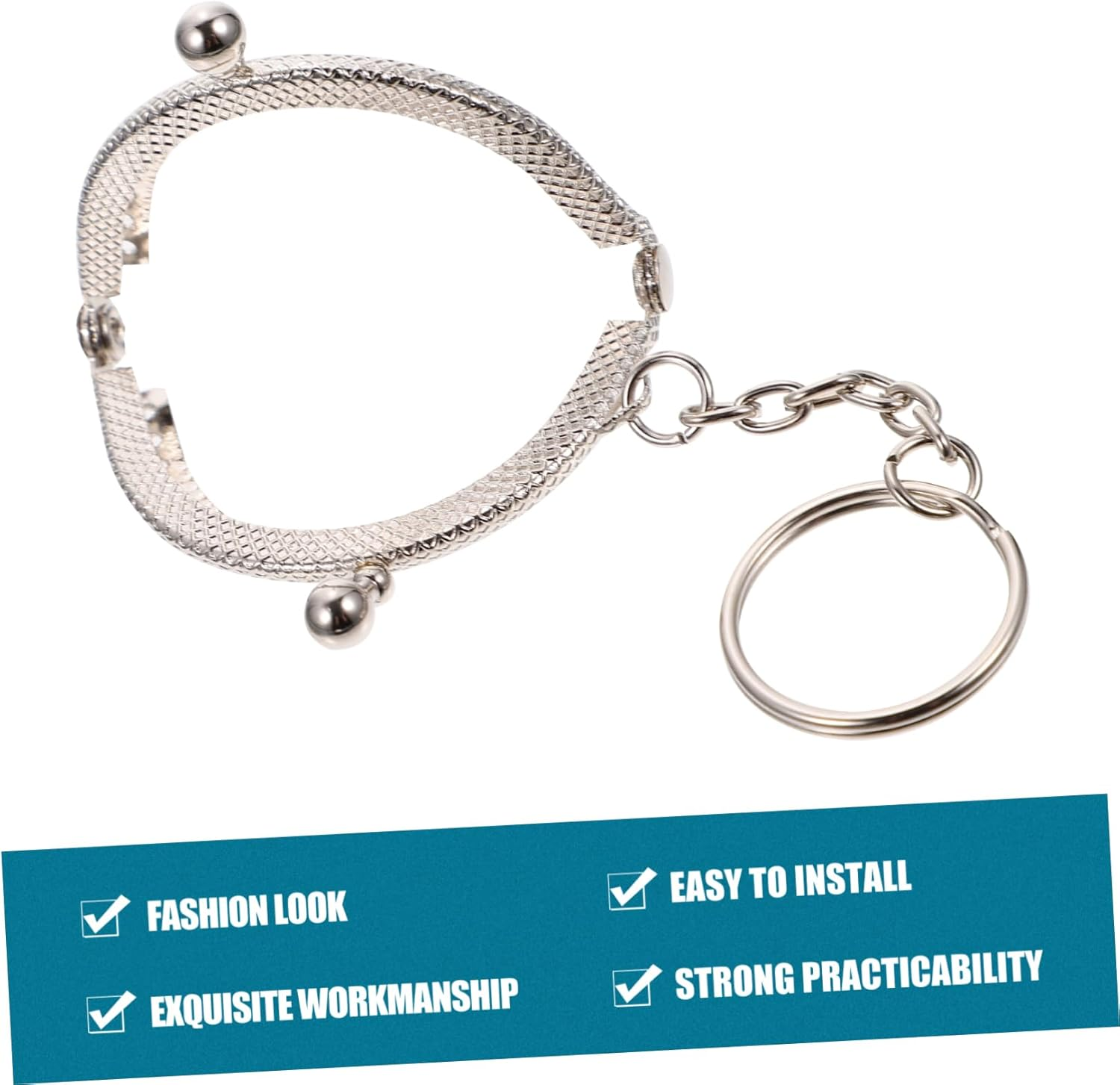 Angoily 5Pcs Decorative Lock Retro Handbag Locks DIY Bag Handle for Women Handbags Shoulder Bags