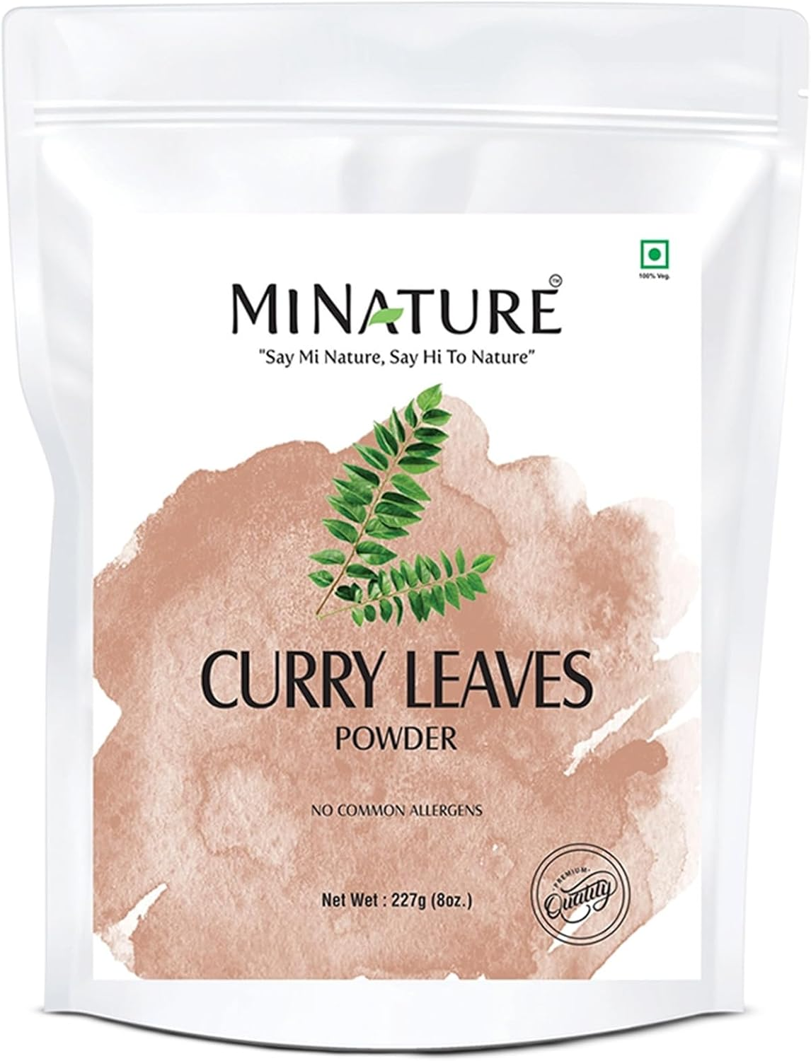 Mi Nature Curry Leaves Powder | Murraya Koenigii | Sweet Neem | 227G (8 Oz.) (0.5 Lb) | Hair & DIY Care | 100% Natural Herbal Ingredient| from India. image number 6
