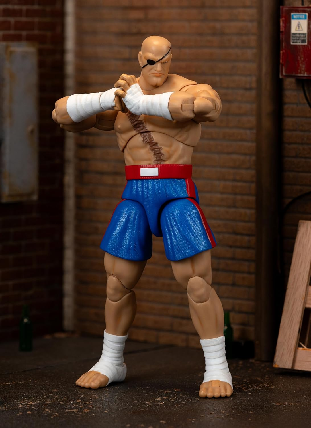 Jada Toys Street Fighter II - 6 Inch Sagat Figure image number 4