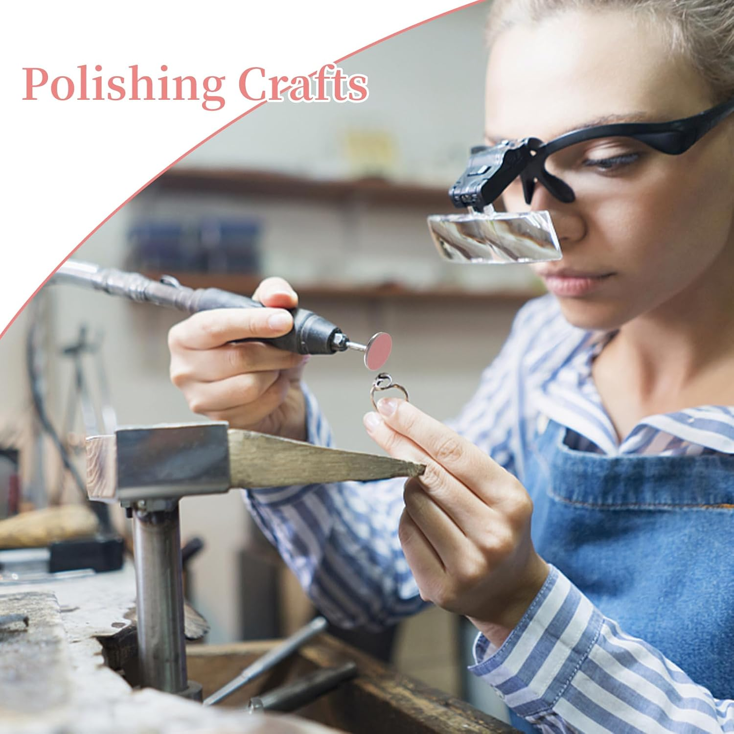 72Pcs Sanding Paper Discs and 25Mm Metal Nail Drill Bit Replacement Sandpaper Disk, Foot File for Dead Skin Foot Callus Remover for Manicure Pedicure Supplies Tools(80#150#240# Grits) image number 2