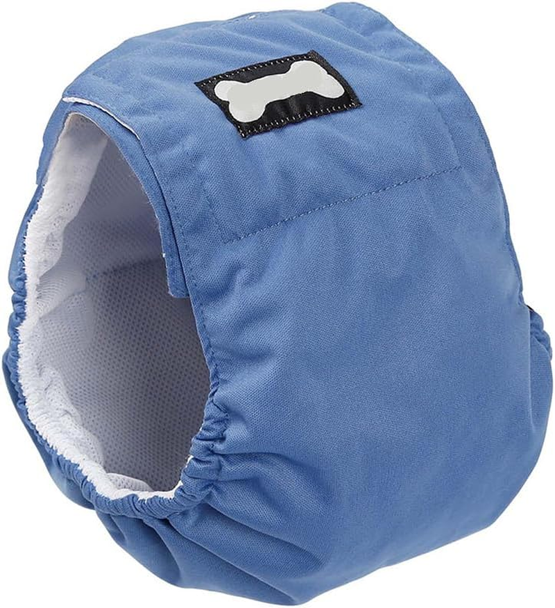 Dog Diapers Male,Washable Dog Nappies with Adjustable Rope,For Dog in Heat,Dog Incontinence,Untrained Puppies (XS)