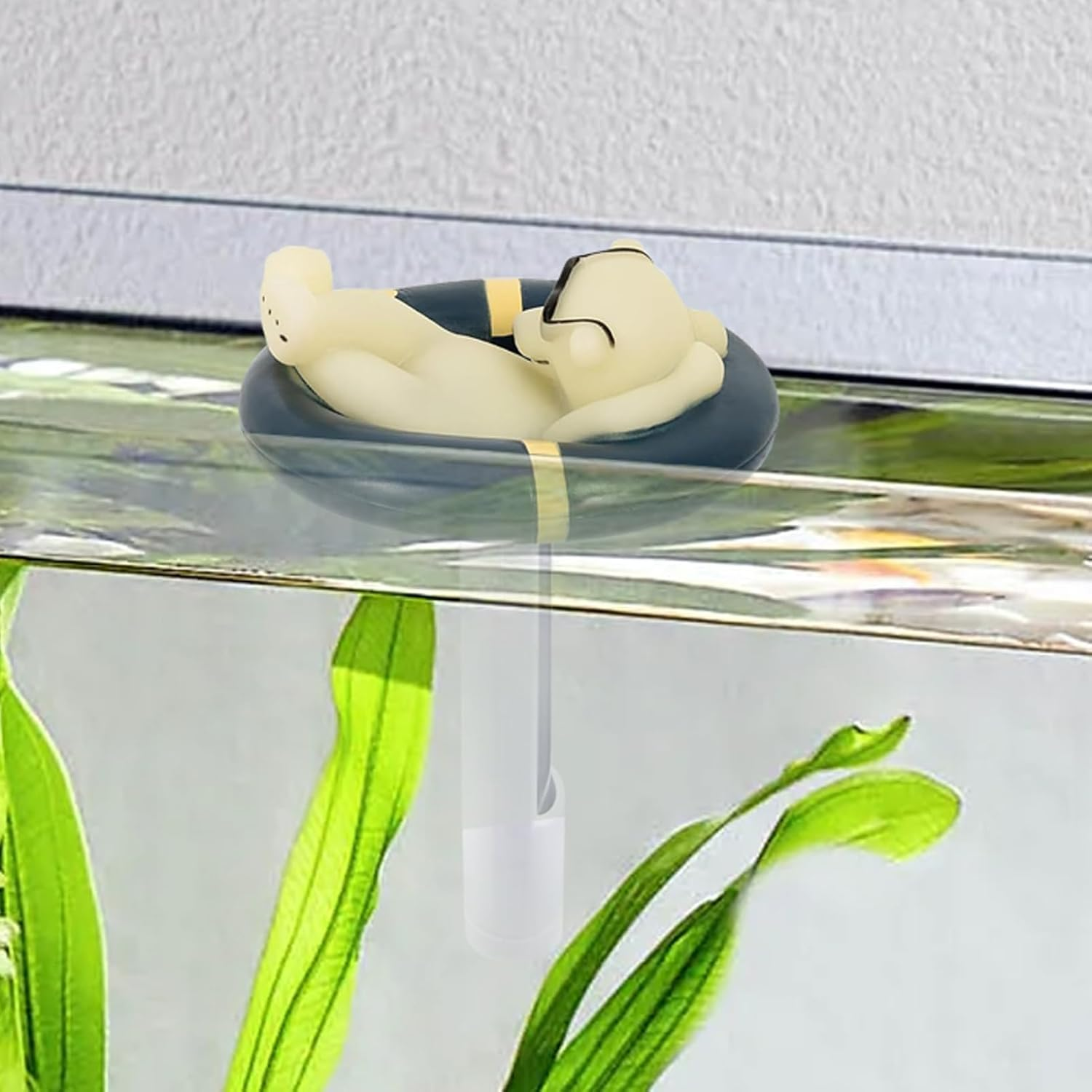 Polar Bear Floating Pool Therm-Ometer, Water Temperature Thermograph, Animal Shape Precisice Measurement Tool, Leisurely Polar Bear Water Thermometer for Ice Bath for Pool & Hot Tubs