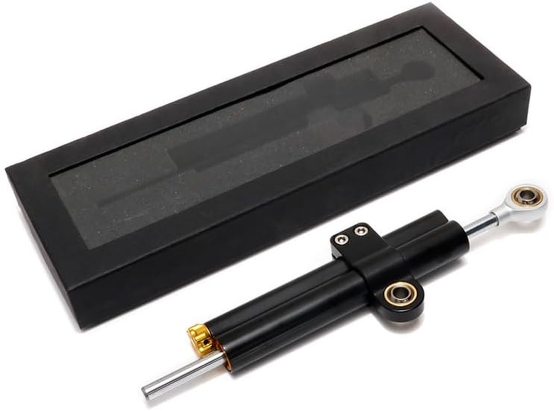 Motorcycle Steering Damper for Ducati 1199 Panigale/S/Tricolor 1199Panigale 2012-2015 Motorcycle Double Tube Steering Damper, Antishake Head Steering Buffer