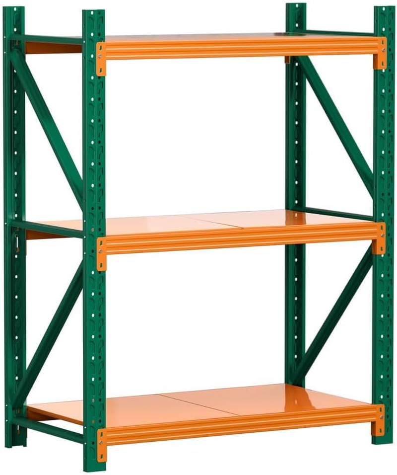 Giantz Storage Shelves 1.5M High Garage Shelving, Industrial Steel Warehouse Racking Storage Shelving Unit with Adjustable 200Kg Capacity Tiers