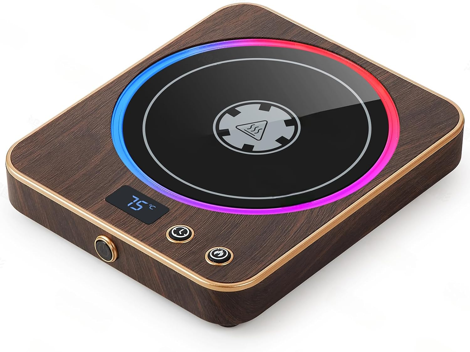 Suewow Mug Warmer,Coffee Mug Warmer for Desk with Temperature Display, 1-12Hrs Auto Shut Off, Smart Candle Warmer - Ideal Coffee Gifts Accessories Keep Beverages Coffee Warmer image number 3