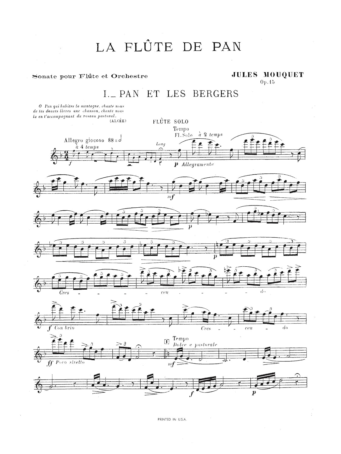 La Flute De Pan, Op. 15: 0 image number 5