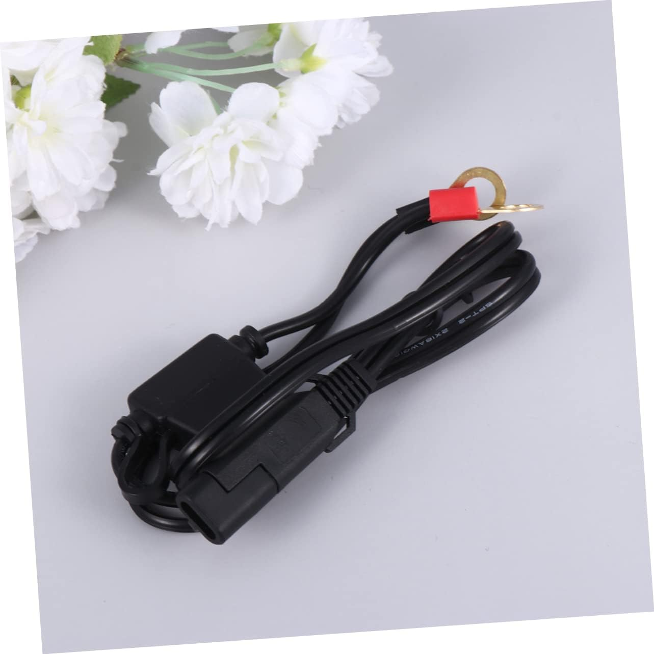 SUPVOX Motorcycle Battery Charging Cable Charging Tool for Home Outdoor Use Simple Practical Motorcycle Power Cable image number 6