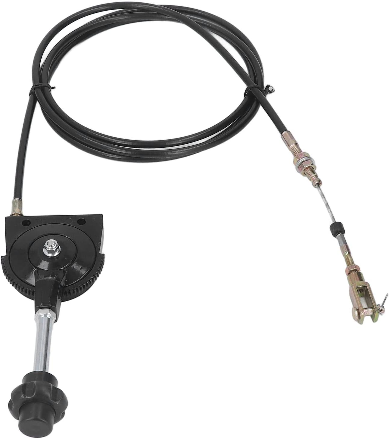 Throttle Motor Cable, Stainless Steel Joint PU Line Replacement Part 2.5 Meter Manual Throttle Cable for EX230 EX230