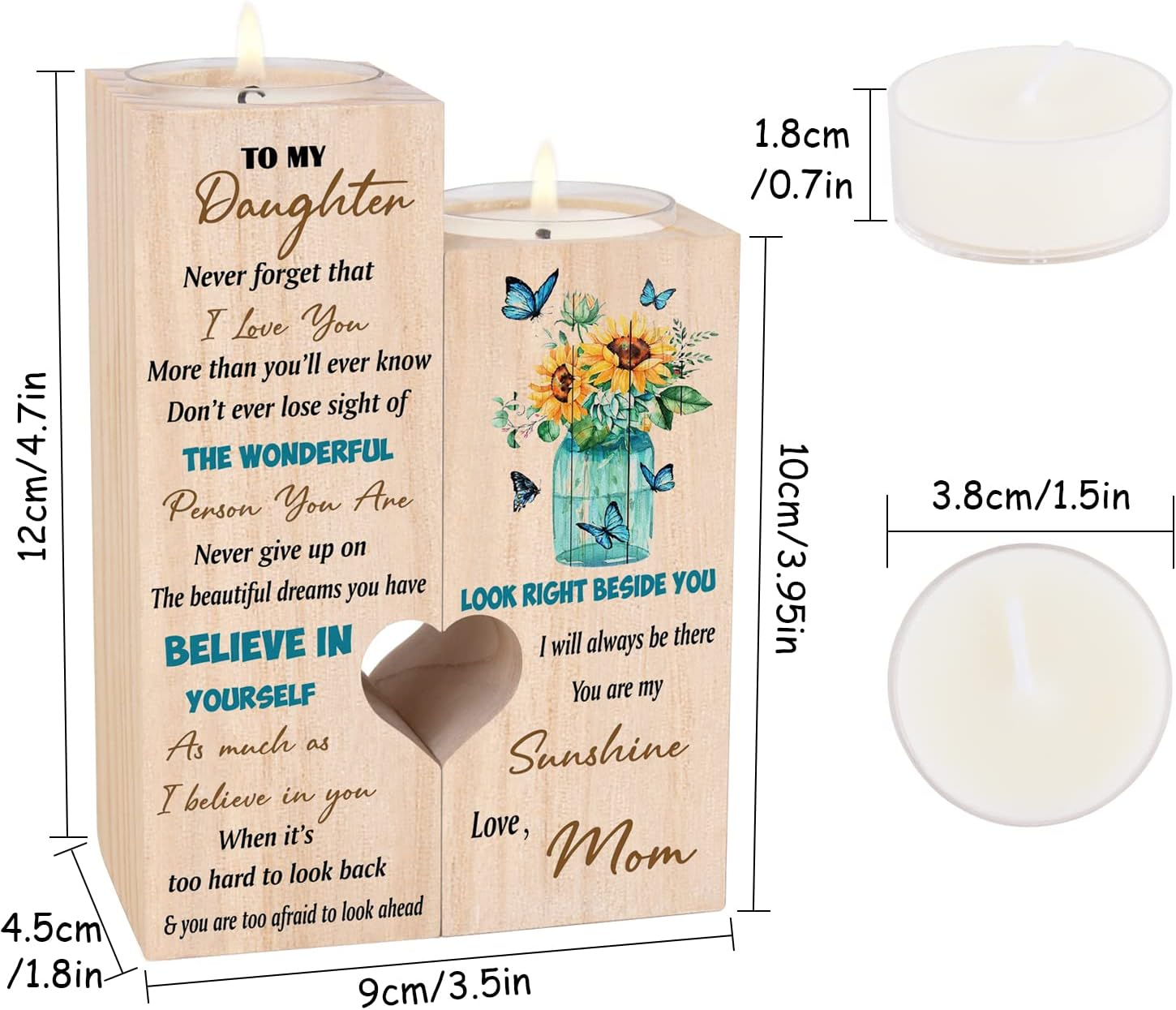 Daughter Gifts from Mom - Unique Christmas Birthday Gifts, Grown Daughter Gift Ideas for Mother'S Day, Graduation, Thanksgiving image number 3