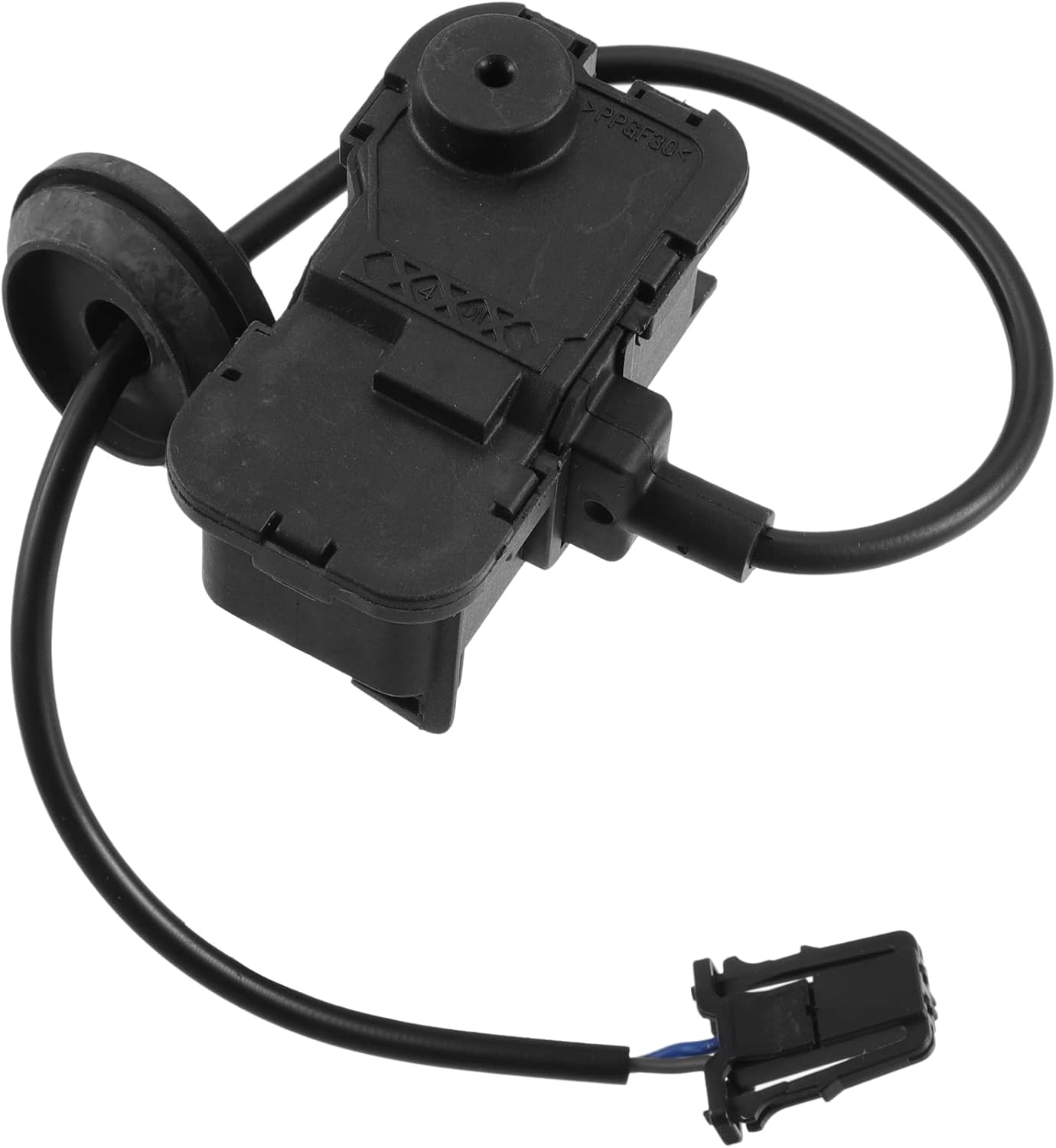 X AUTOHAUX Fuel Tank Cap Door Lock Actuator Fit for VW Polo 2013-2018 6R0810773F - Pack of 1 Black image number 3