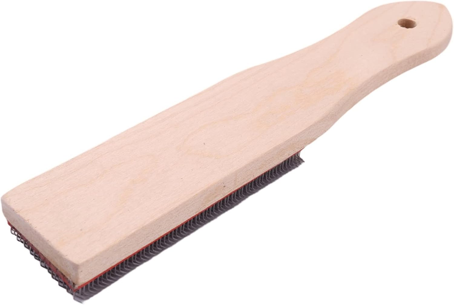 MOUNAY File Card Brush Steel Card File Brush Cleaner Chip Metal Cleaning 8.26 Inch Length, 2 Pieces image number 2